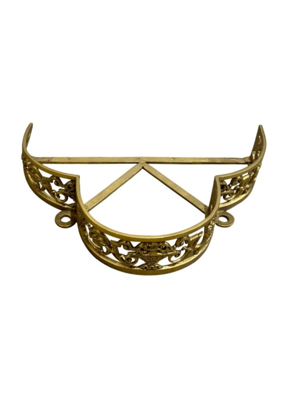 Vintage Neoclassical Style Solid Brass Chandelier Embellishment